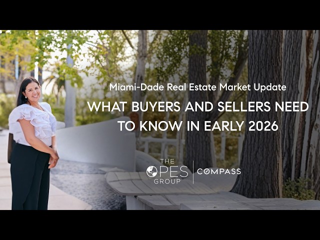 MIAMI REAL ESTATE MARKET UPDATE: WHAT TO KNOW IN EARLY 2026